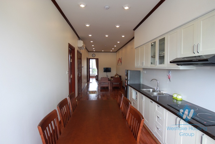 Good quality apartment with 02 bedrooms for rent in Truc Bach area, Ba Dinh District